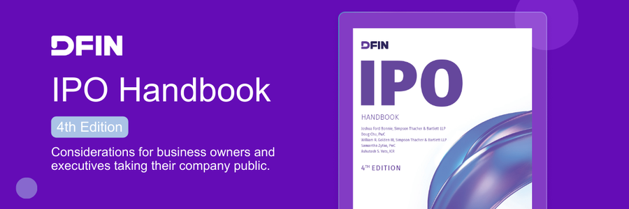 IPO Handbook - 4th Edition | Donnelley Financial Solutions (DFIN)